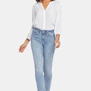 NYDJ Blue Skinny Jeans Classic Denim Style